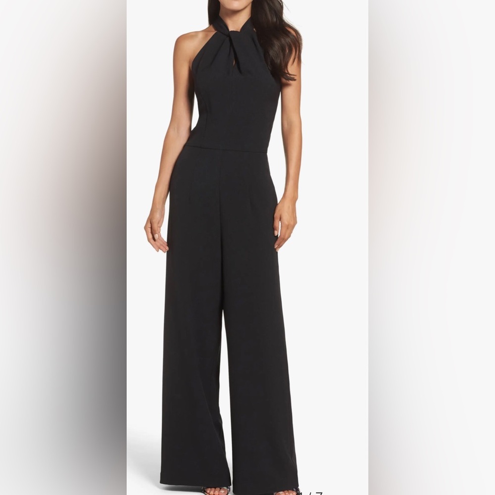 Julia Jordan NWT Black Wide Leg Jumpsuit